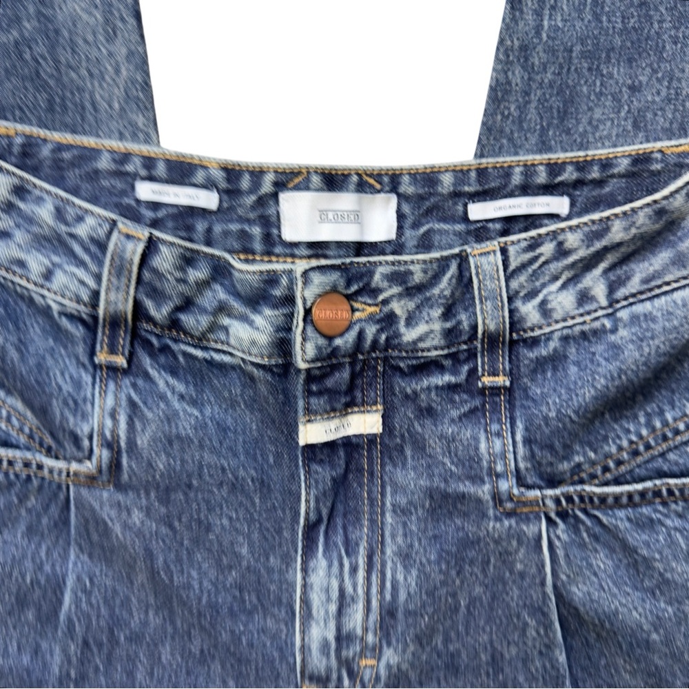 Closed "Pearl" High Waisted Jeans in Dark Blue 26 - Picture 12 of 12